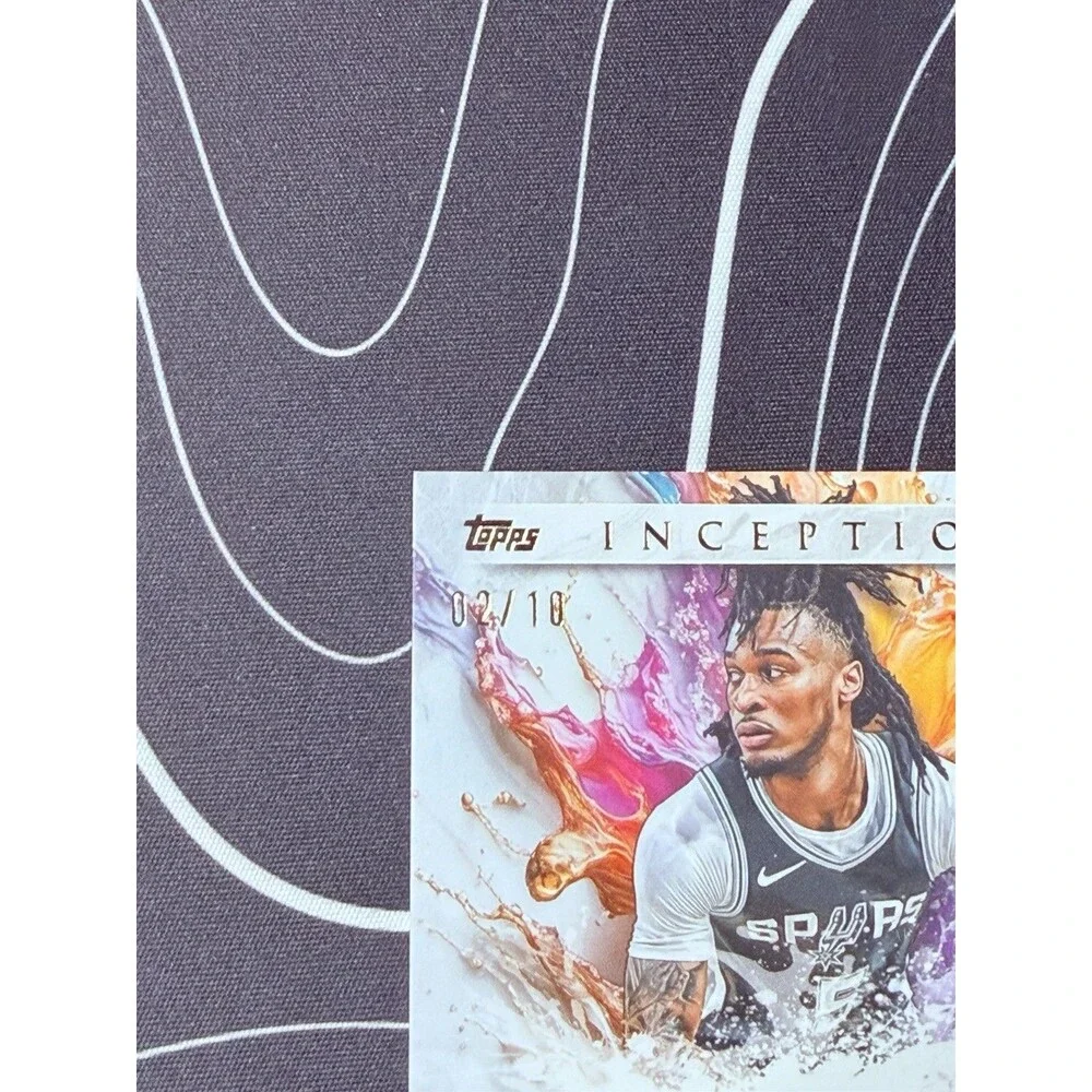 2025-26 Topps Inception Stephon Castle Fountain Of Youth Signatures 02/10 Auto